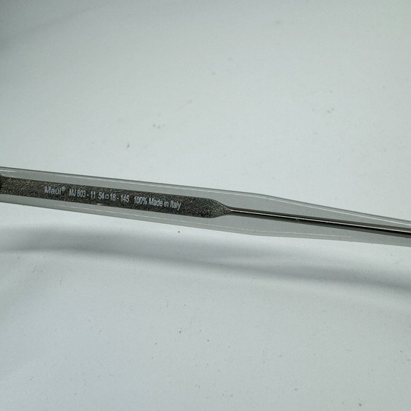 Maui Jim Italy WESTSIDE MJ803-11 54-18-145 Gray Crystal Sunglasses Frame H11270 - Picture 6 of 7